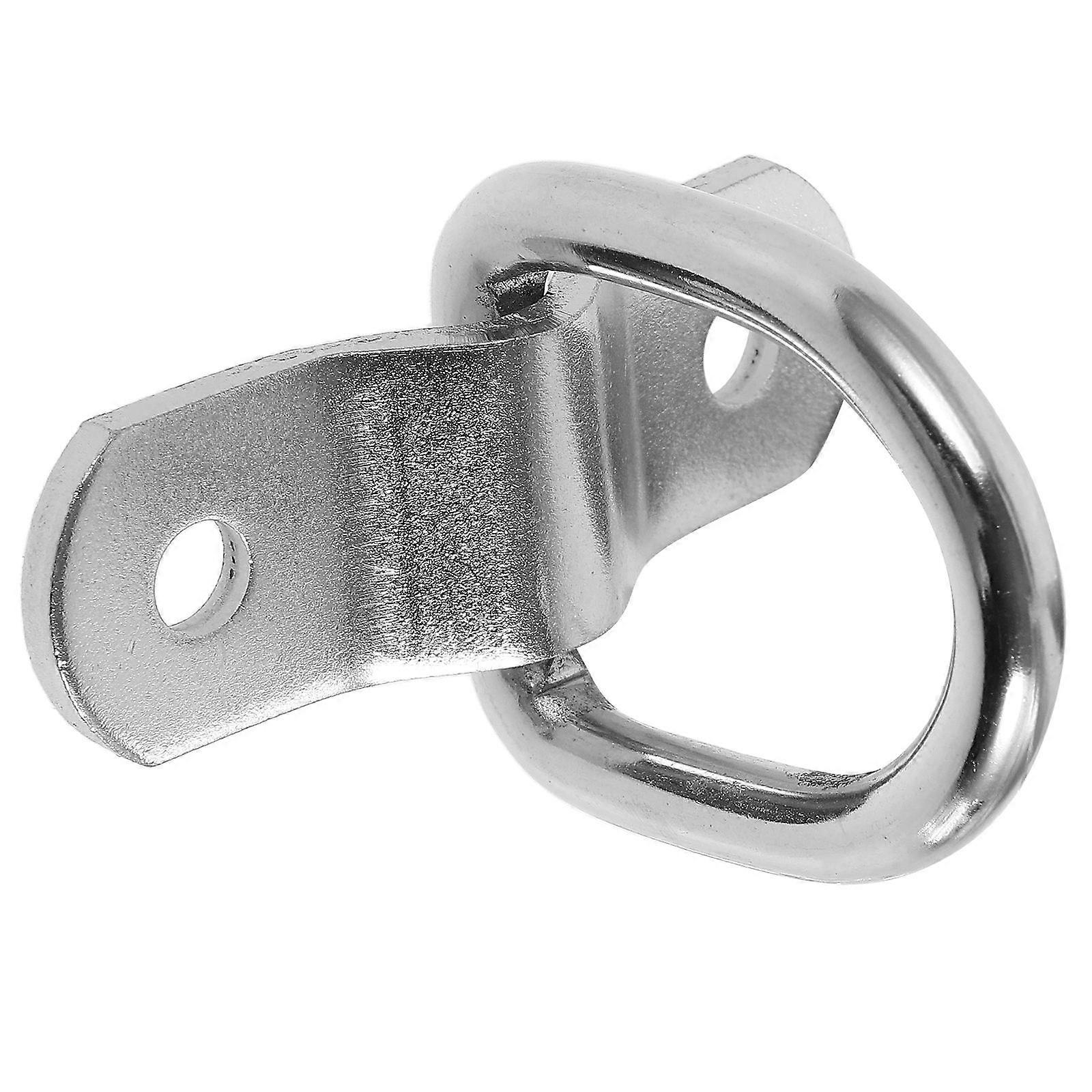 Silver Trailer Anchor D Ring Tie Down Anchor Iron for Lock Use