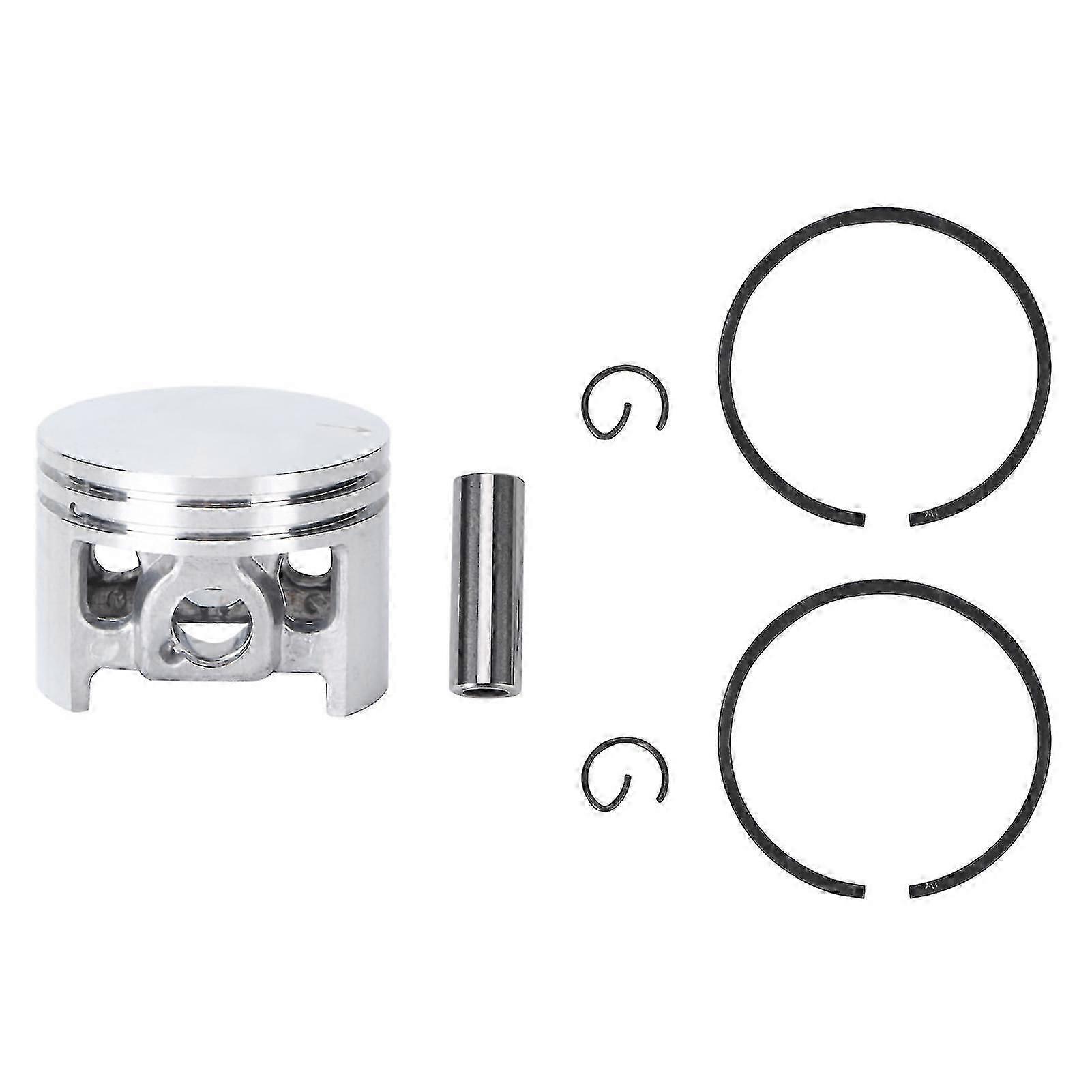 44mm Piston Assembly Set Replacement for STIHL Chainsaw 026 MS260, Durable Engine Part Accessory for Efficient Repair and Maintenance 25-26