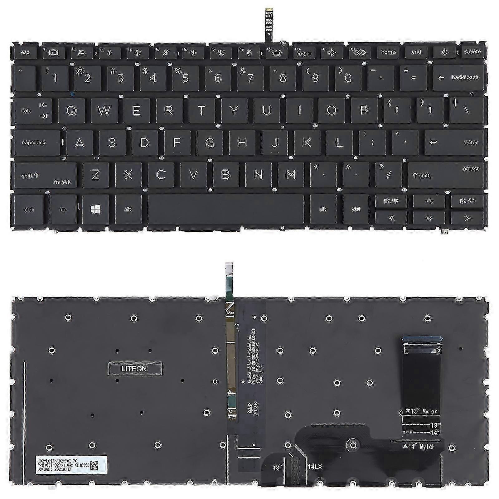 For HP ProBook 440 G9 445 G9 US Version Keyboard with Backlight