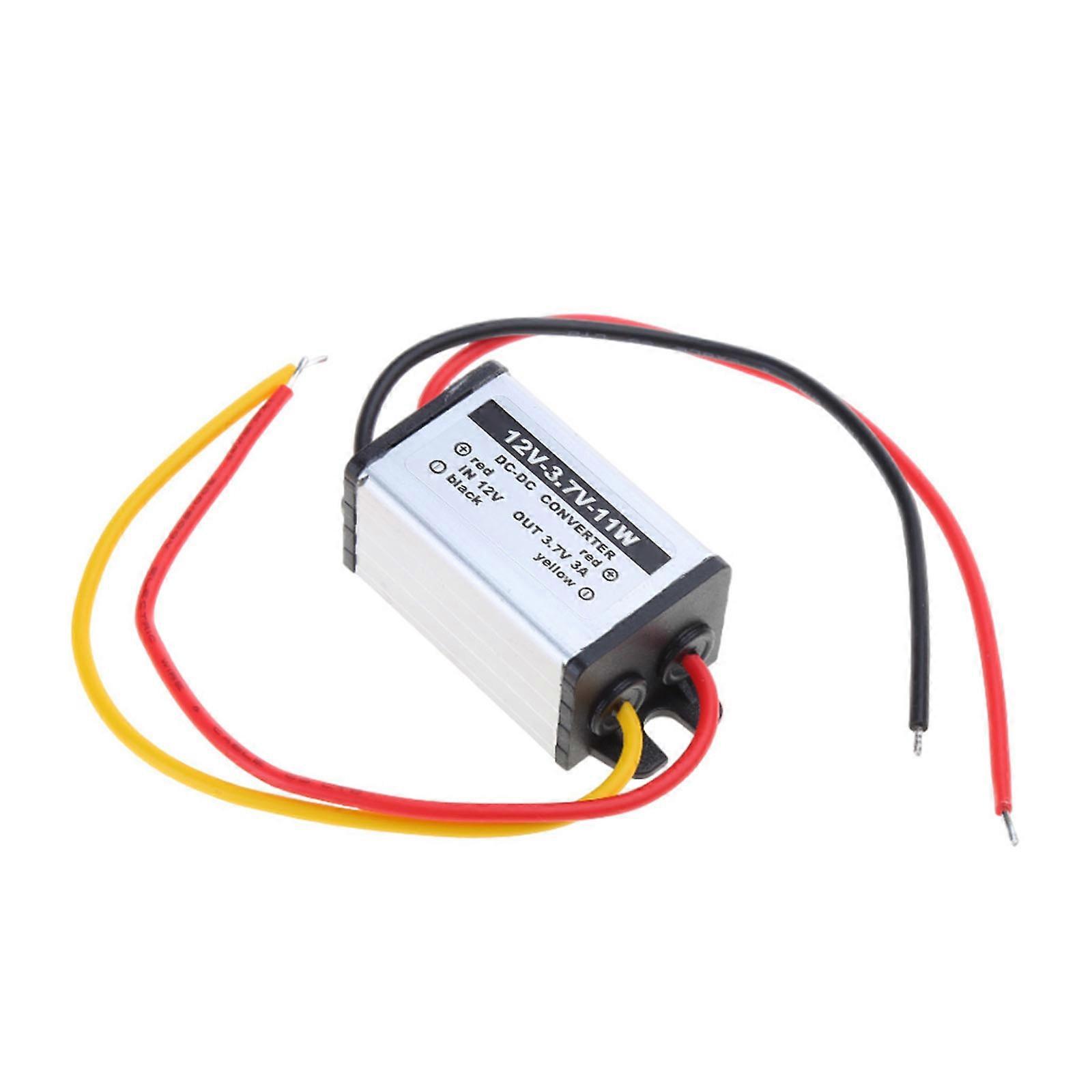 DC to DC Converter 12V to 3.7V upply Power SModule Waterproof Multicolor