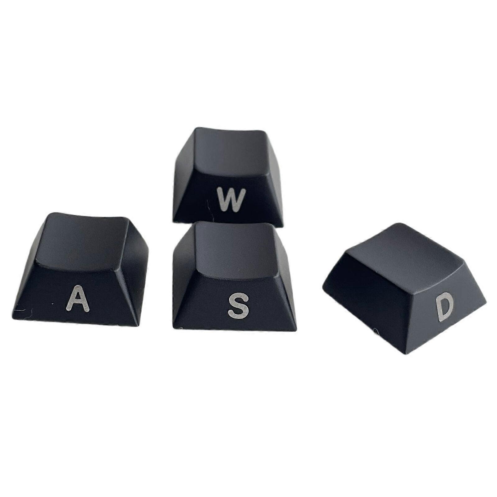 Aluminum Side Marked Keycaps Improve Keyboard Appearance For Mechanical Keyboards For WASD/Directions Keycaps Multicolor