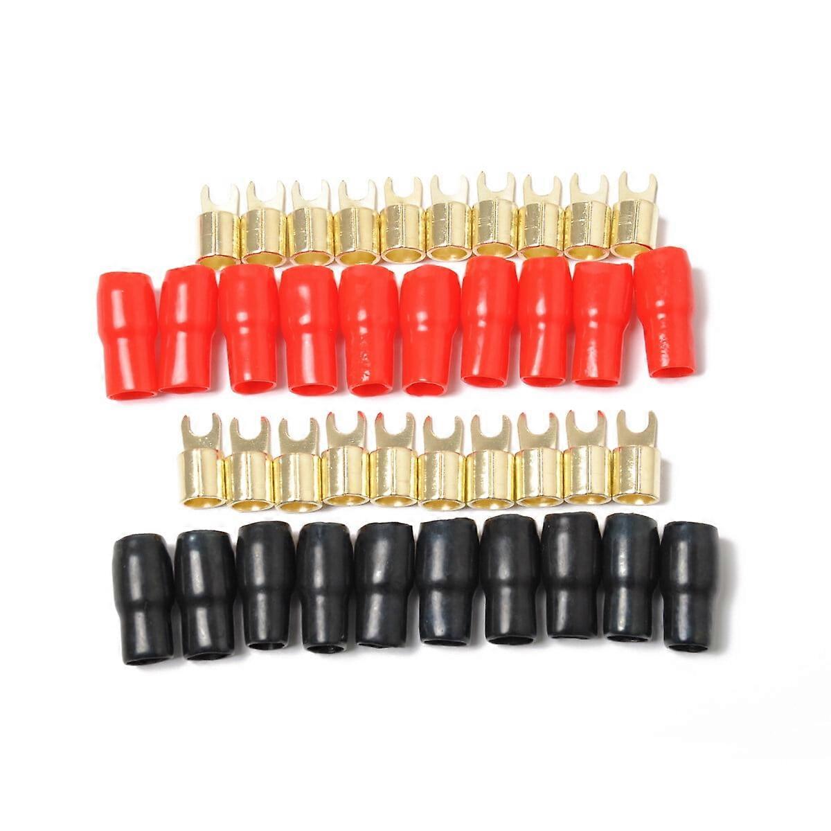 10 Pairs Car Speaker Heavy Duty Battery Terminal Crimp Terminals Currents