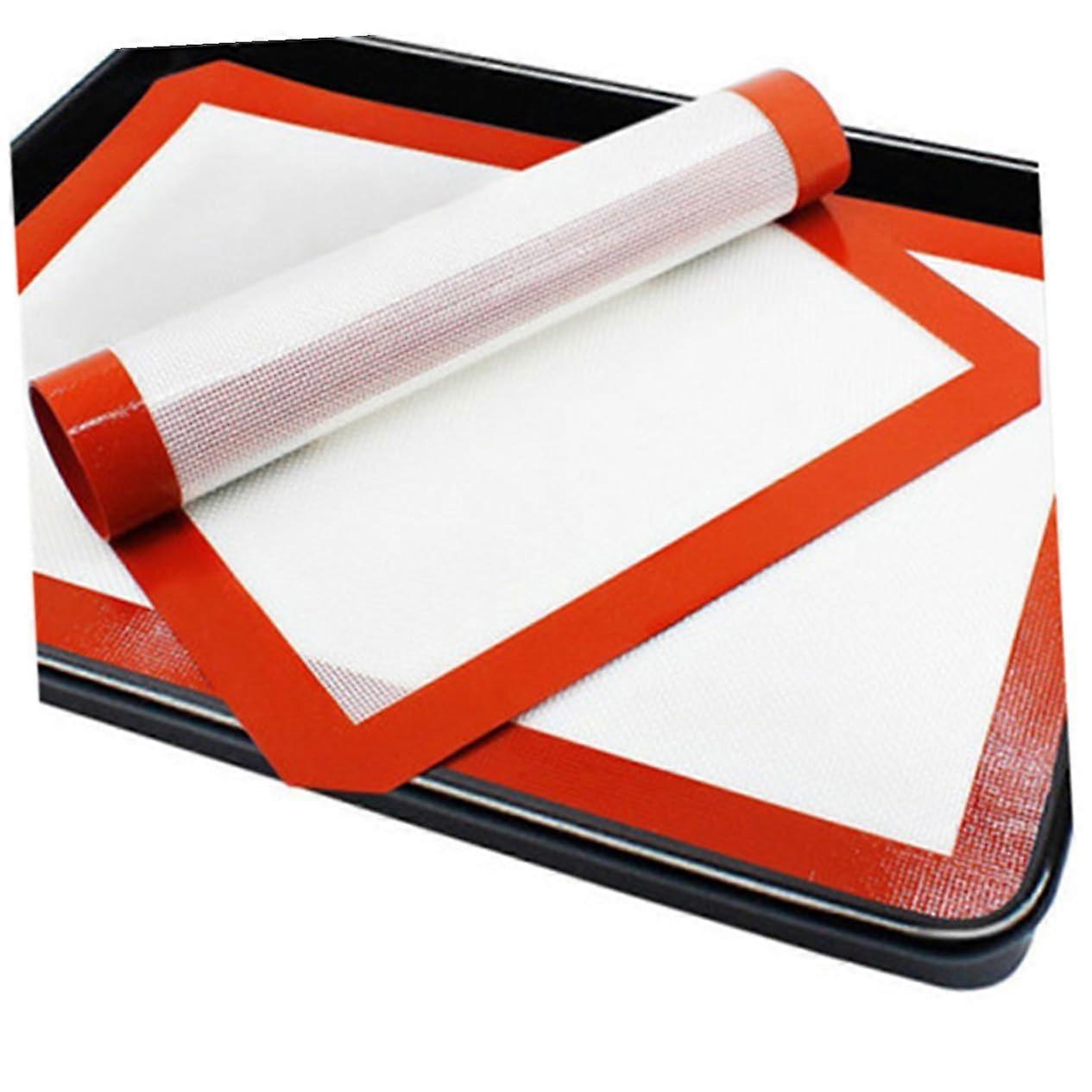 Silicone Baking Mats Set of 3 NonStick Heat Resistant Pastry Mats for Oven Cookie Dough Rolling