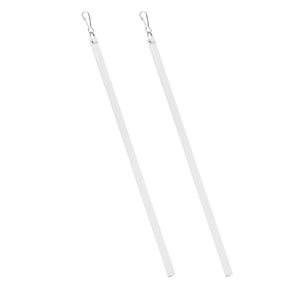 Versatile Curtain Pull Wand Acrylic Rod for Venetian Blind 2Pcs