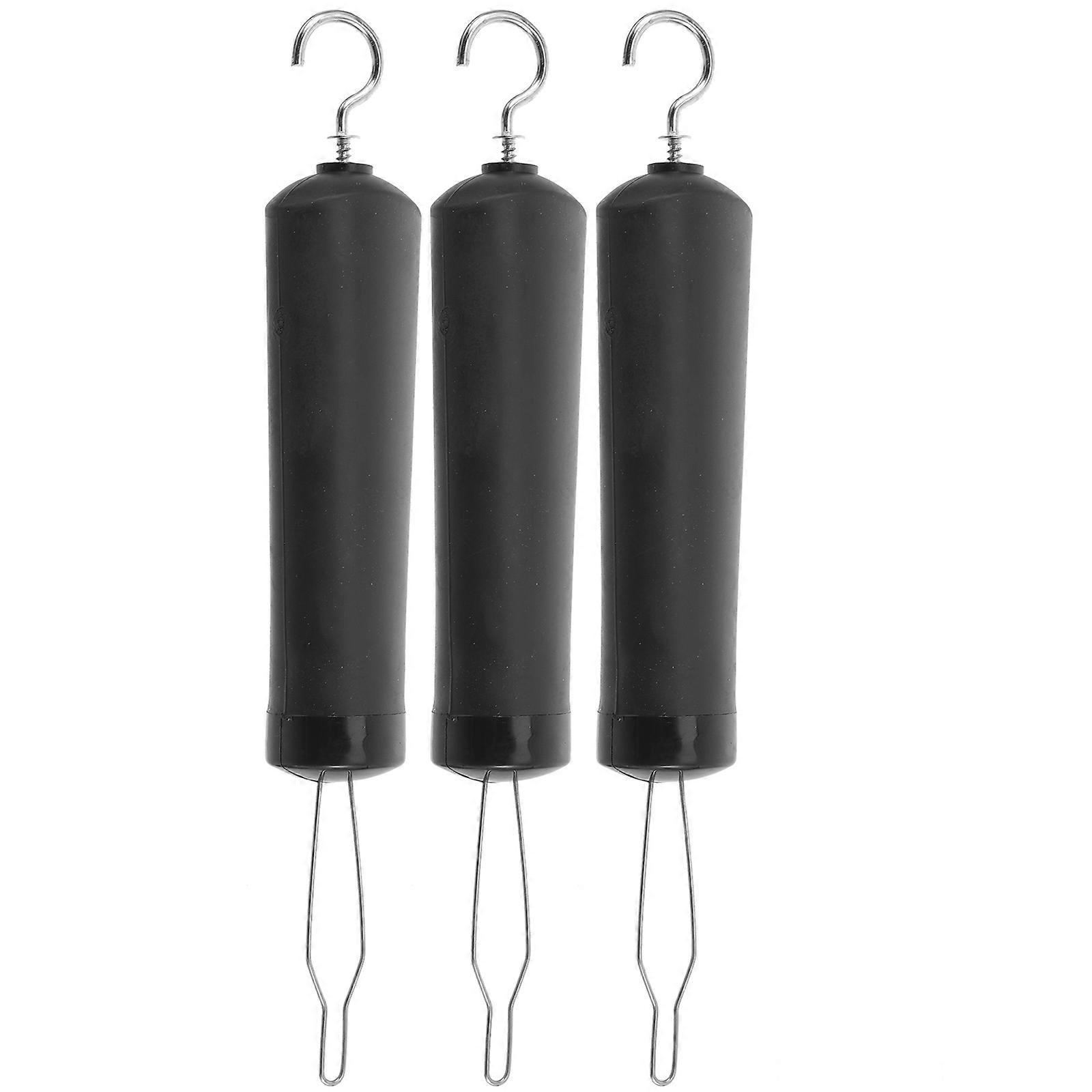 3Pcs Button Hook and Zipper Pull Grip Dressing Aid Tool for Clothing