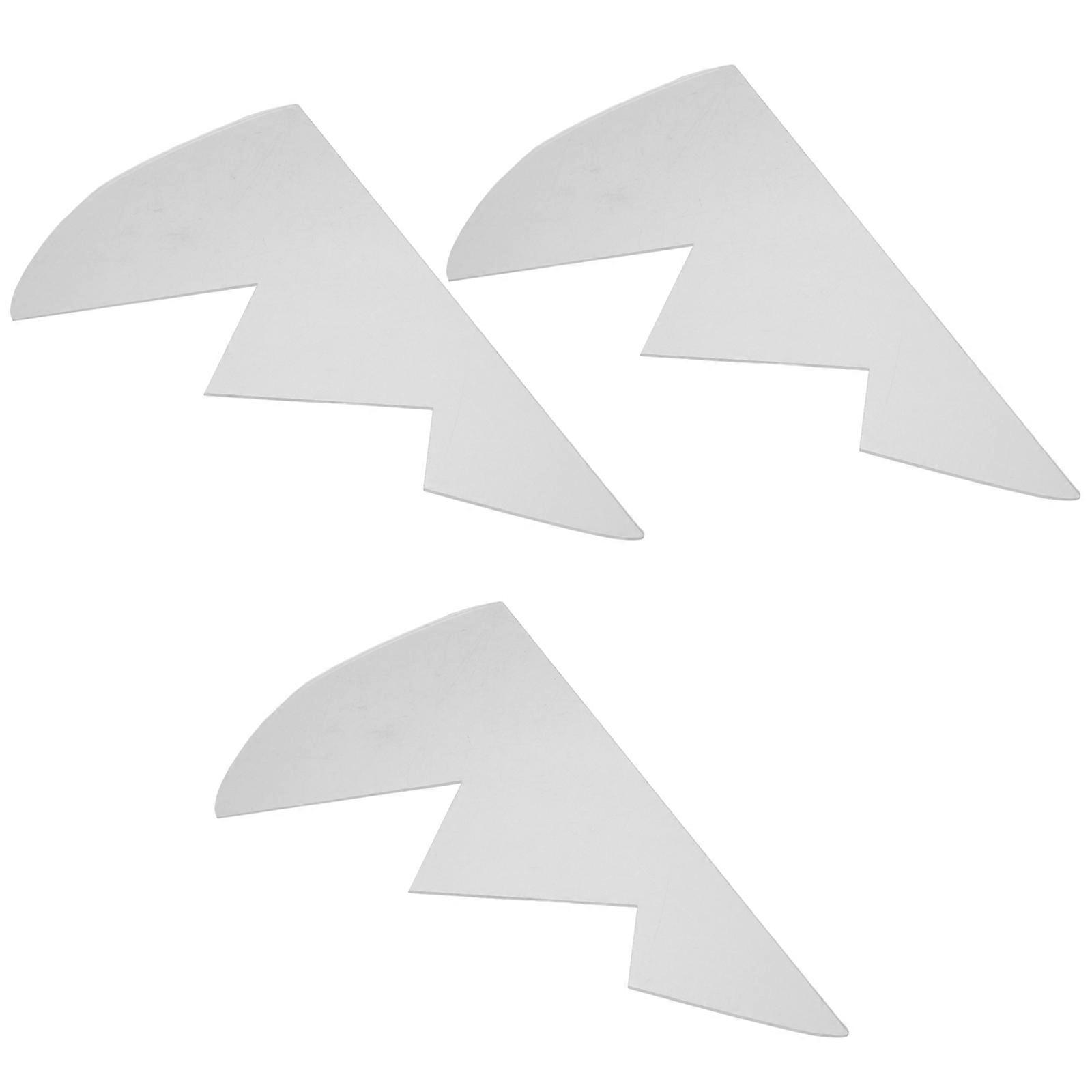 Christmas Tree Sewing Templates for Patchwork 3Pcs Acrylic Quilting Stencils