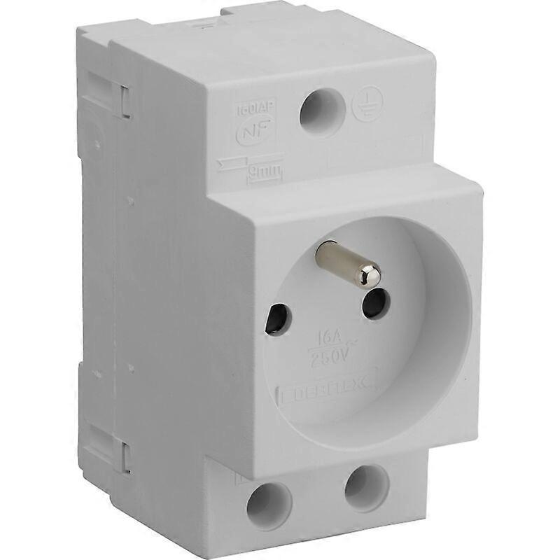 French standard electrical panel switch modular board power socket 16A regulation distribution box French guide socket