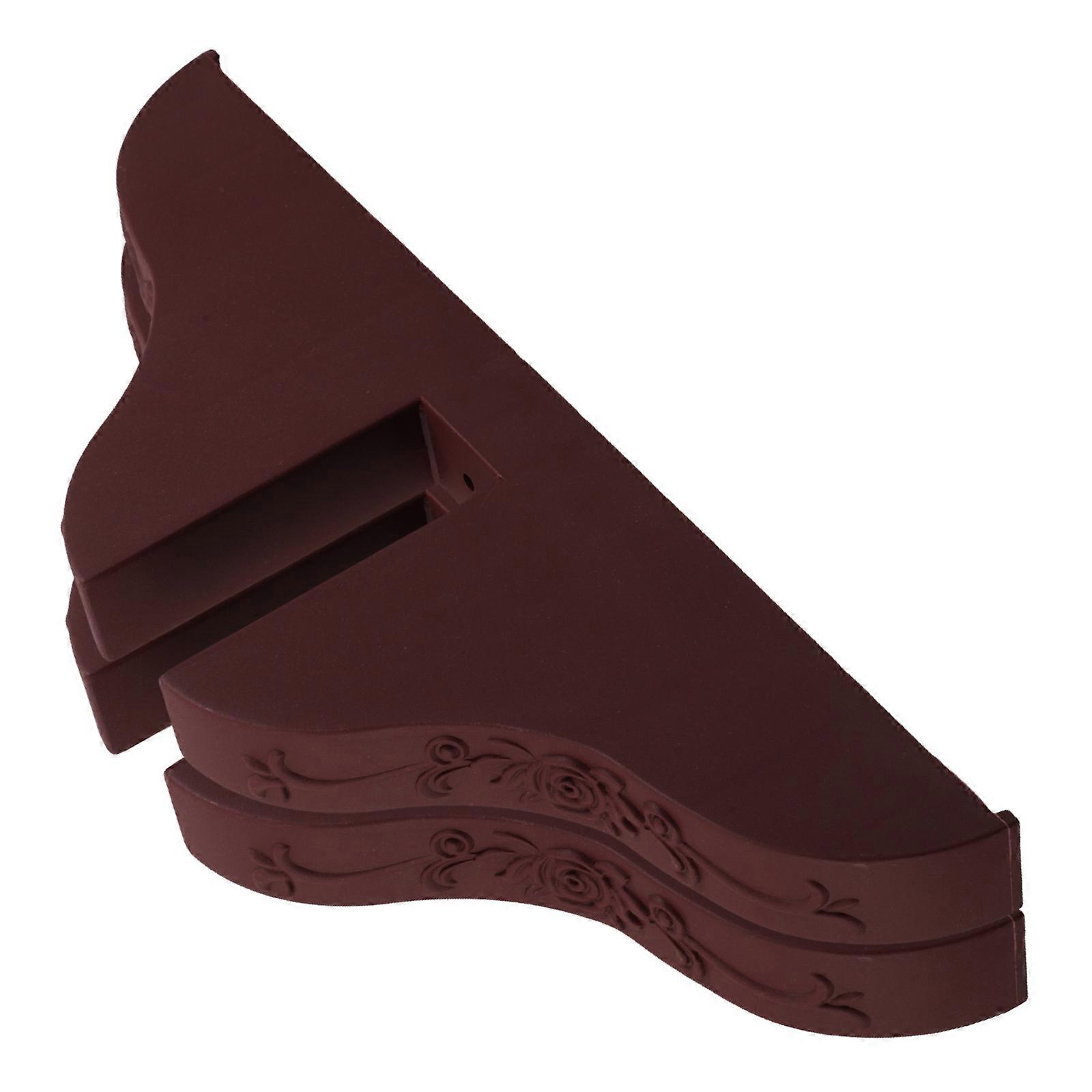 Folding Partition Screen Base Plastic Holder for Patio Privacy 4Pcs