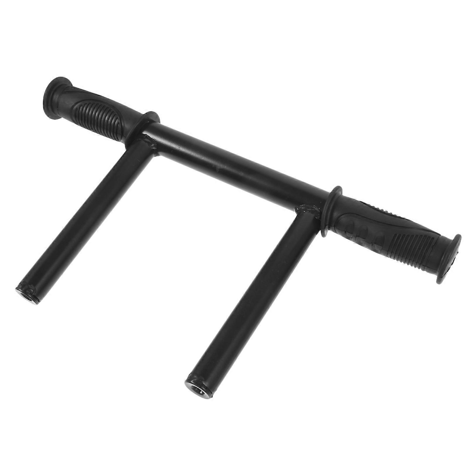 Stroller Handle Extender Made of Durable Stainless Steel and Plastic Black Color for Stroller