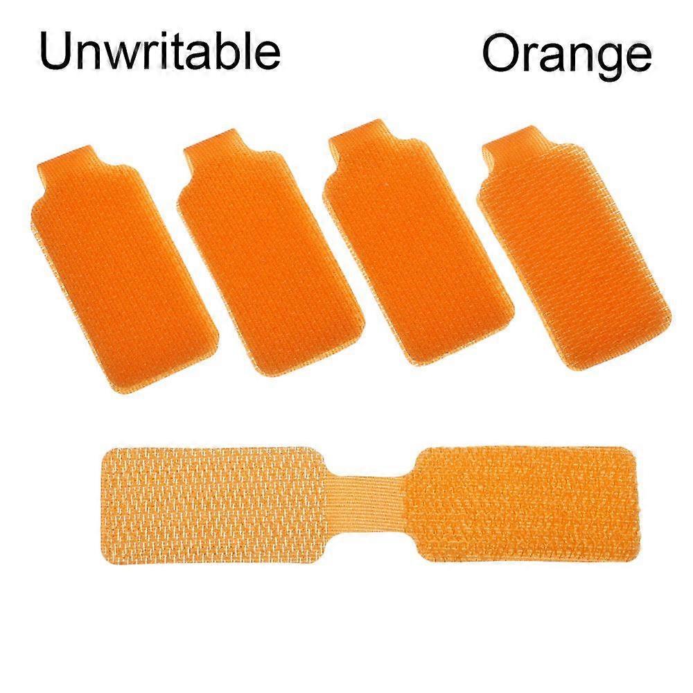 Nylon Cable Cord Labels Strap Hook and Loop Colorful Writable Wire Labels For Electrical Cables Organize Cord Identification