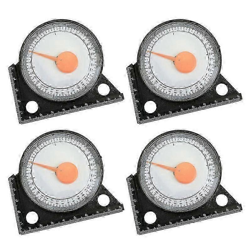 Multifunctional Plastic Angle Meter, Slope Meter, Angle Meter, Pointer Type Horizontal Angle Meter
