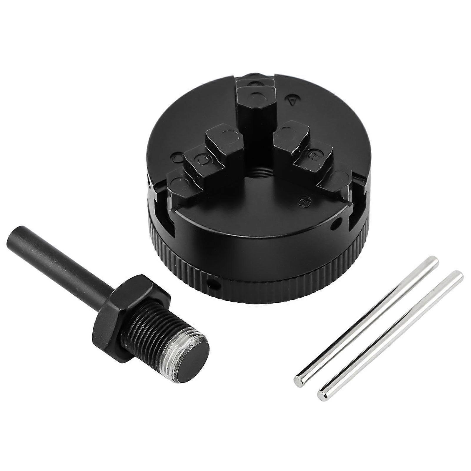 Mini Lathe Chuck 50mm 3 Jaw Self Centering Precision Carbon Steel for Wood and Metal