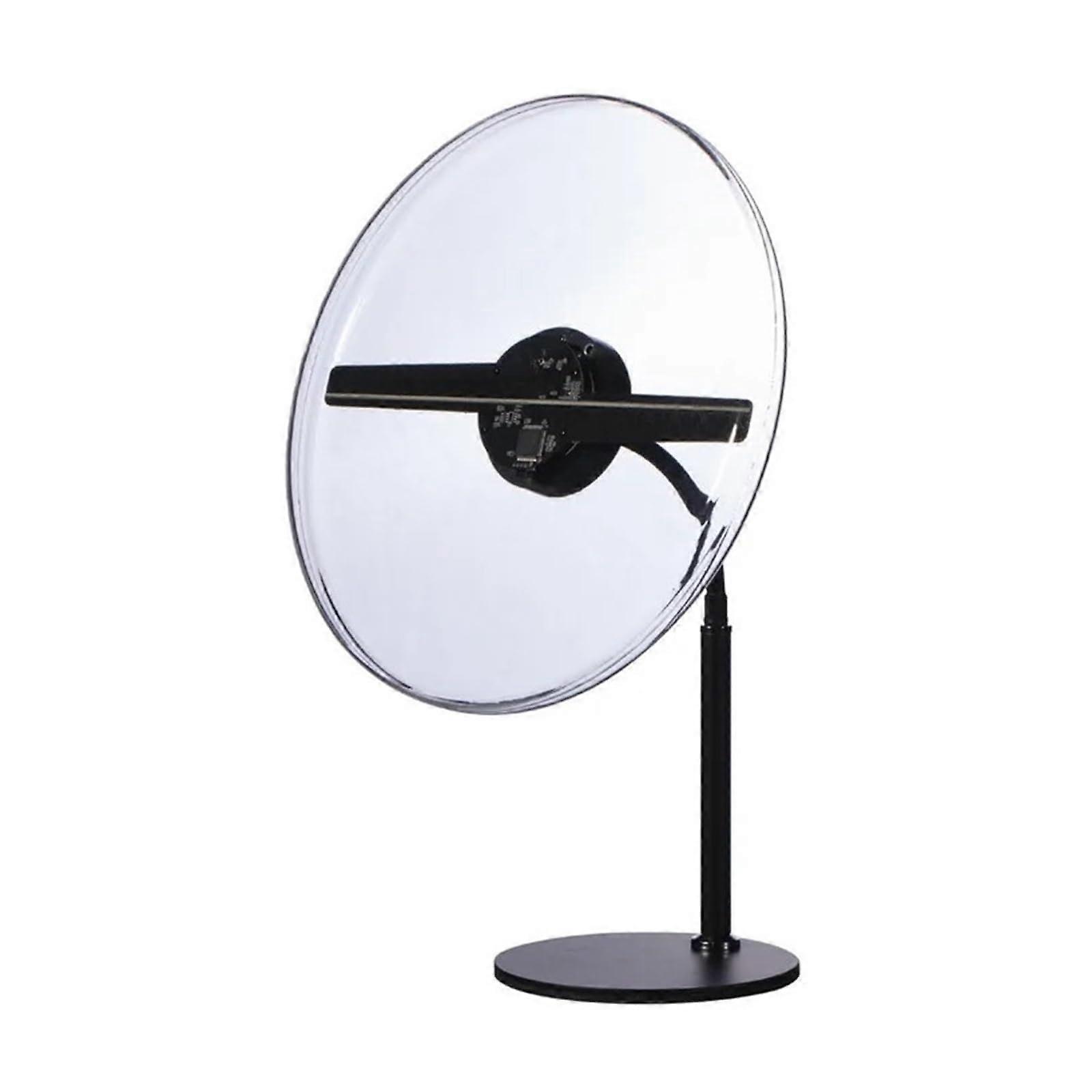 Holographic Projector 3D Hologram Projection Fan, 30cm Desktop LED Display, Holographic Player, MP4/AVI/RMVB/JPG/PNG