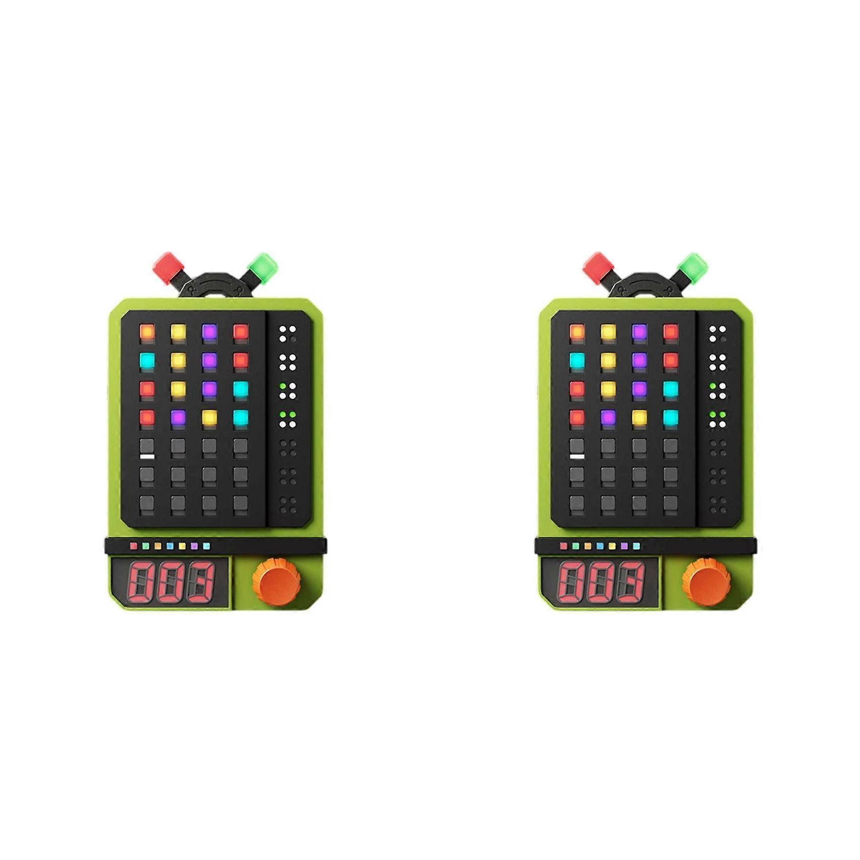 2X Super Decoder Board Game Crack the Code Puzzle Electronic Games for Children Pick Lock Challenge Logic Toy Gift