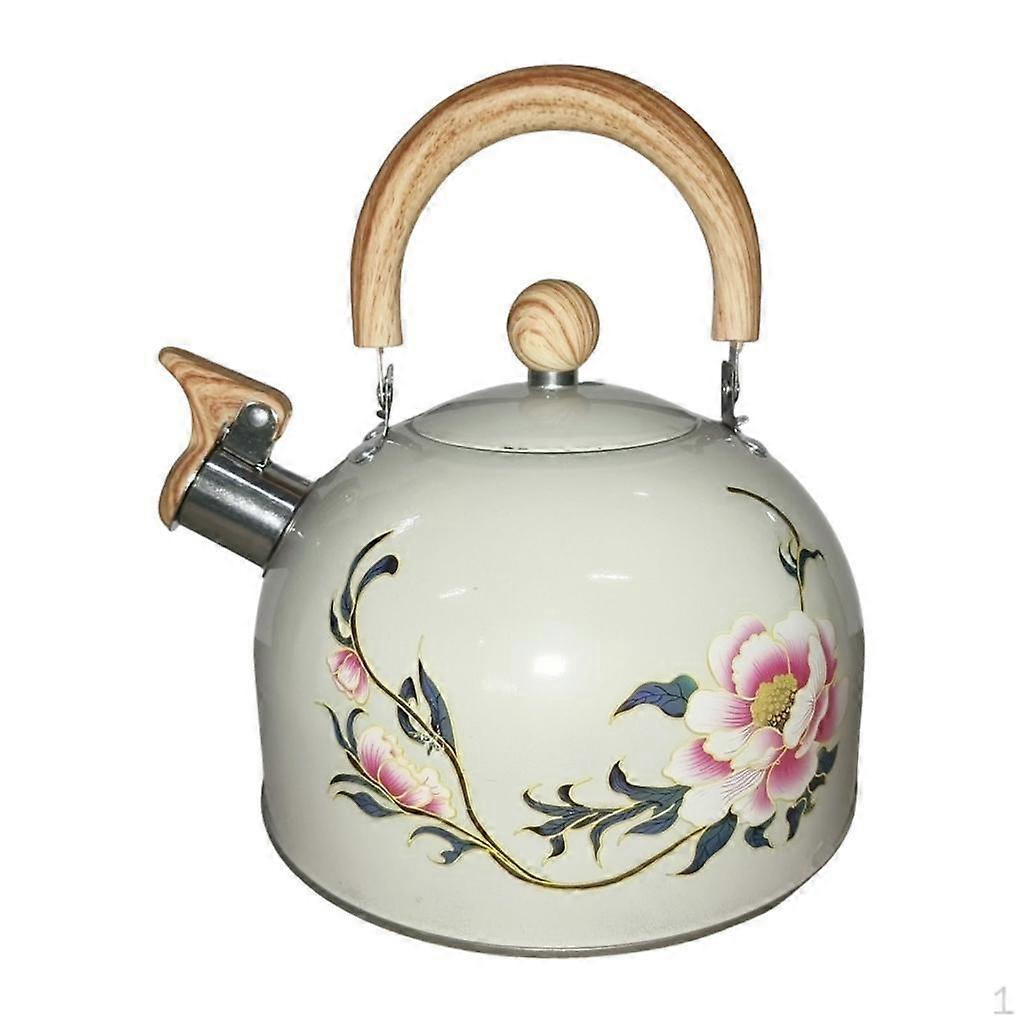 Whistling Kettle Kitchenware Anti Rust Folding Handle Easy to Carry Tea Pot