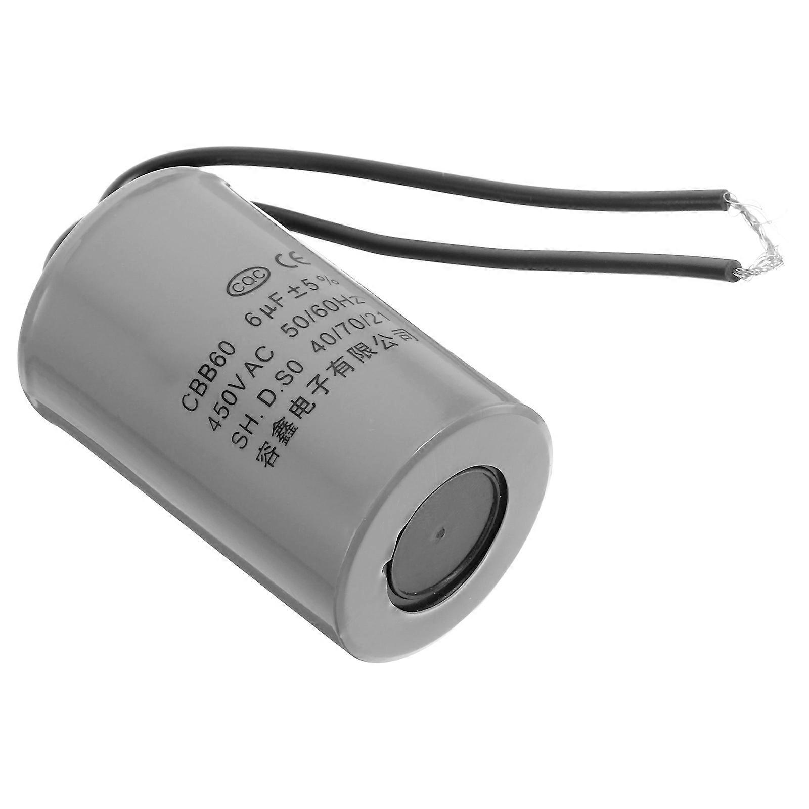 Electric Capacitor PP Motor Run Capacitor for Washing Machine