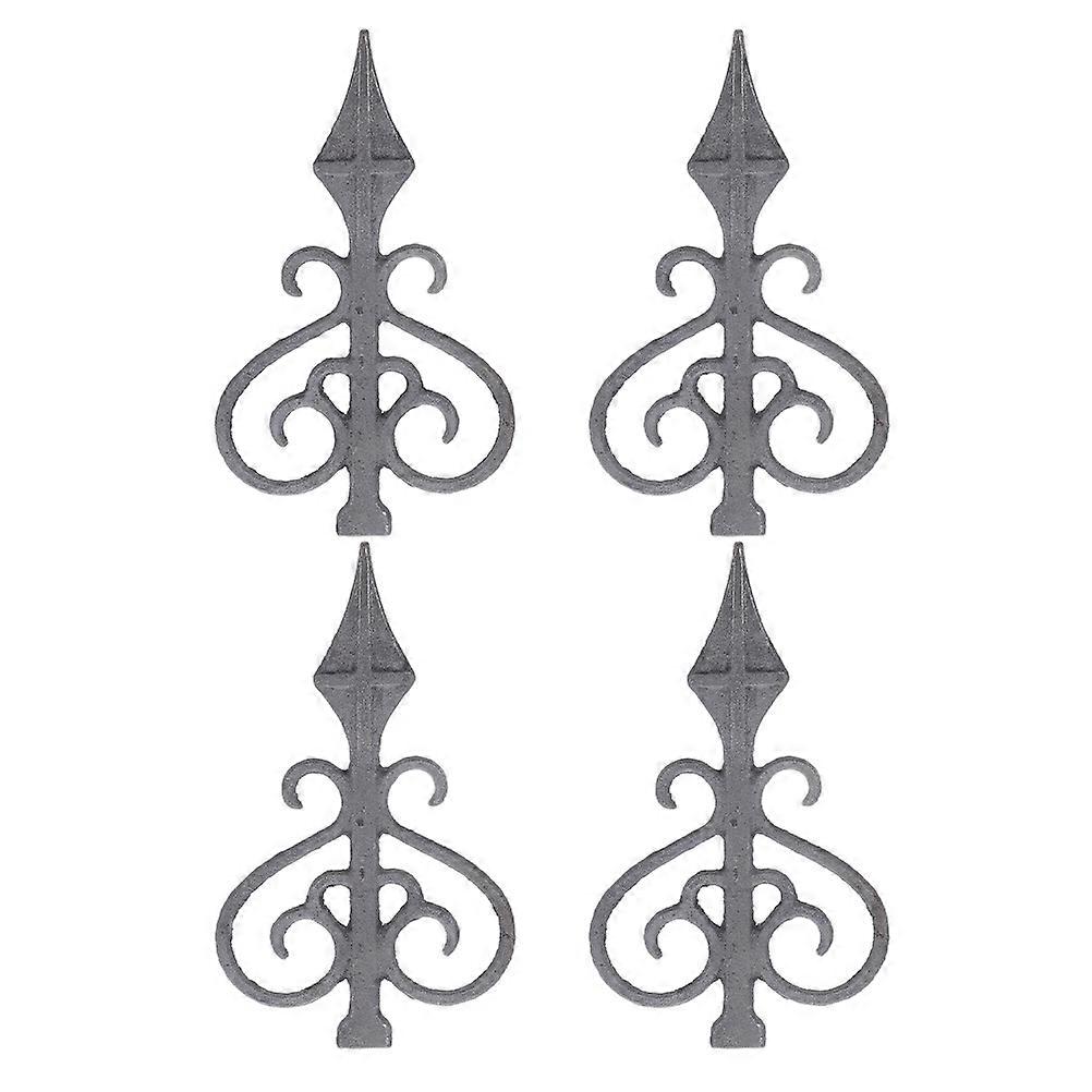 4pcs for Fence Practical Finials Decorations and Protection Toppers Accessories