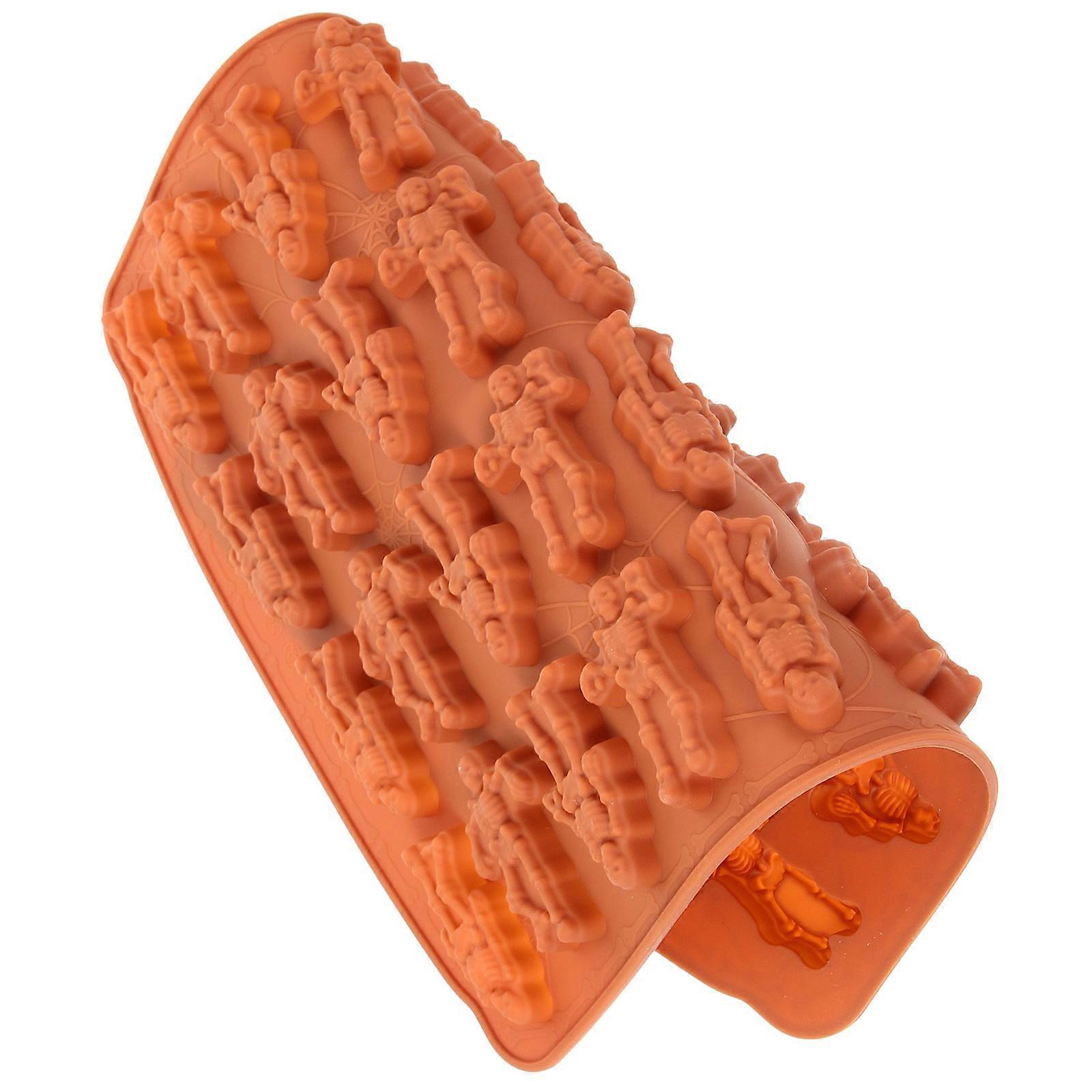 Halloween Silicone Mold Skeleton Shape for Baking Cookie Mold