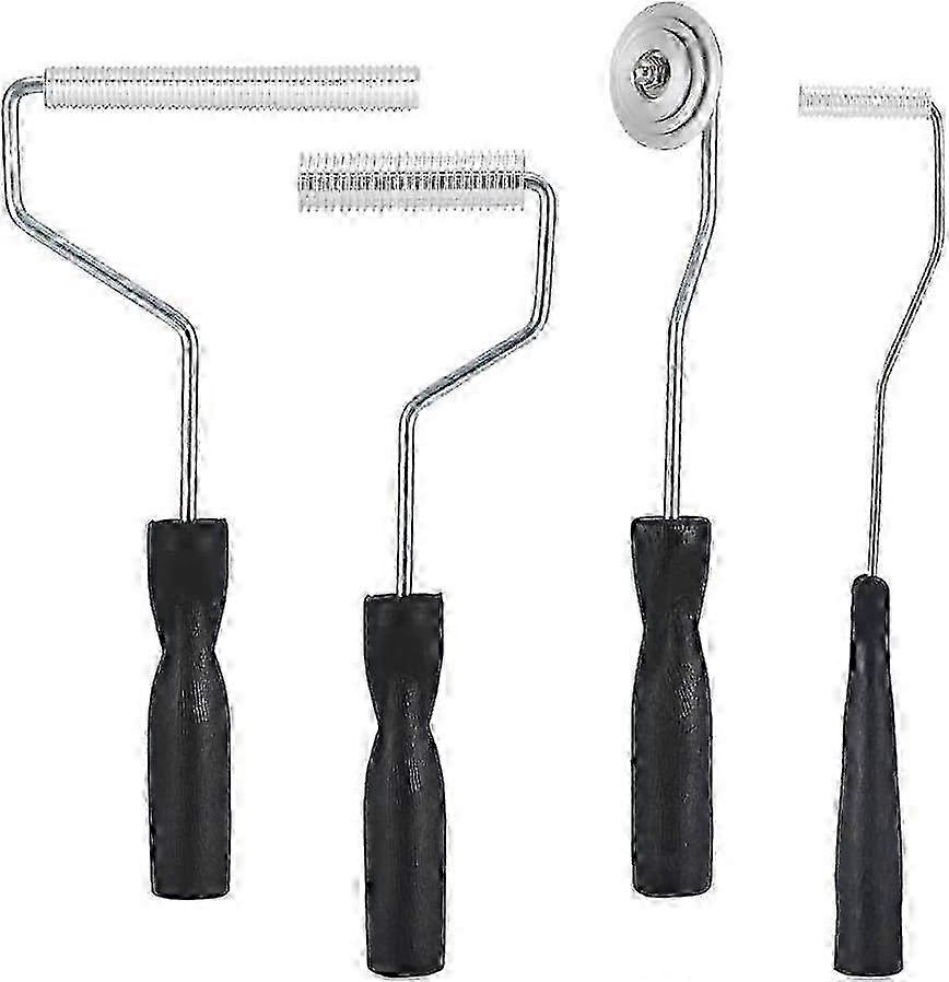 Fiberglass laminating rollers for bath - 4 piece resin set Hwy