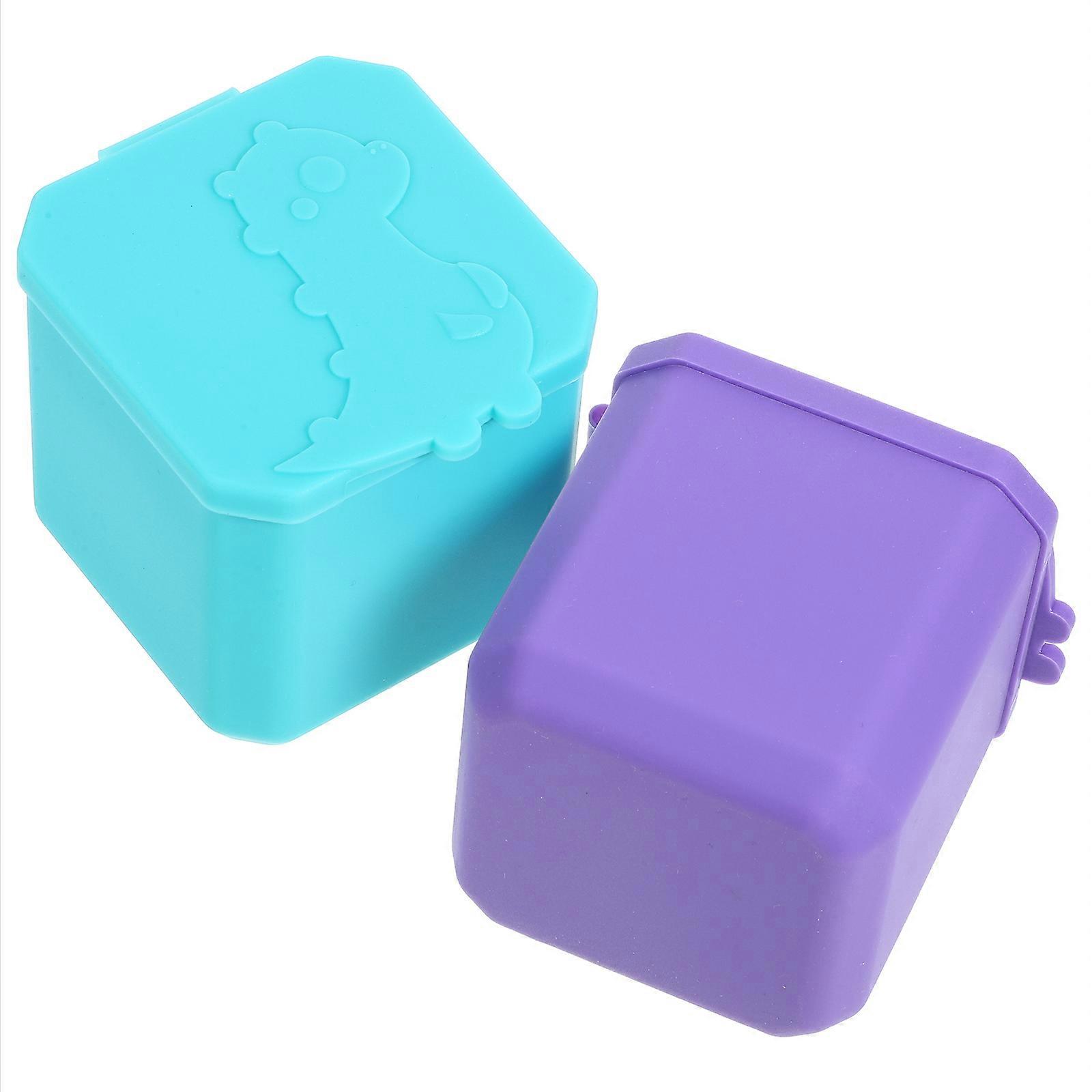 Salad Dressing Container Silicone Dressing Cups for Kitchen Use 4Pcs