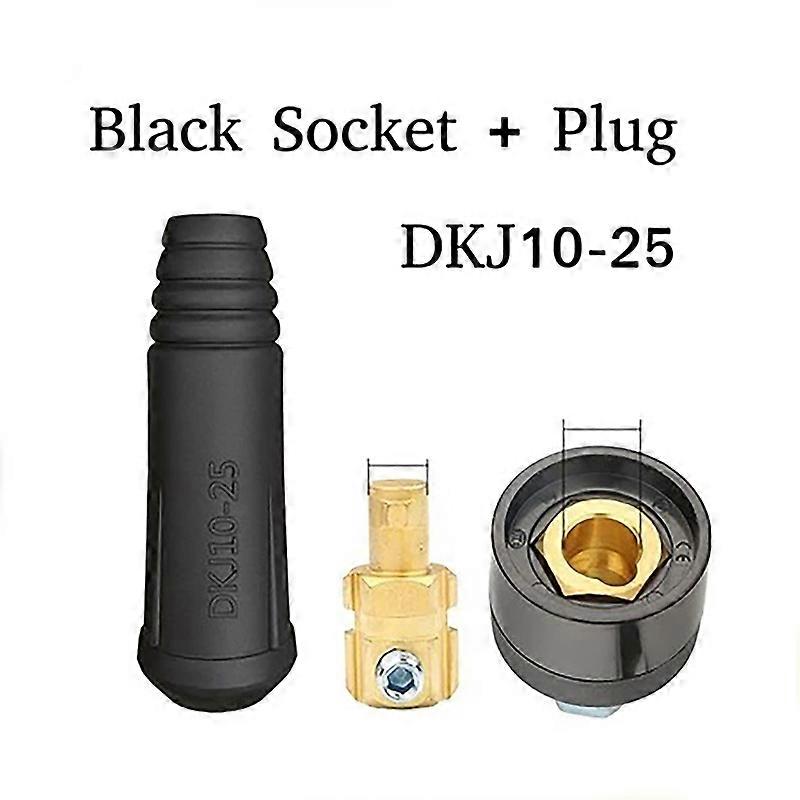 Premium DKJ10-25 Quick Fitting Welding Machine Cable Connector for European Models
