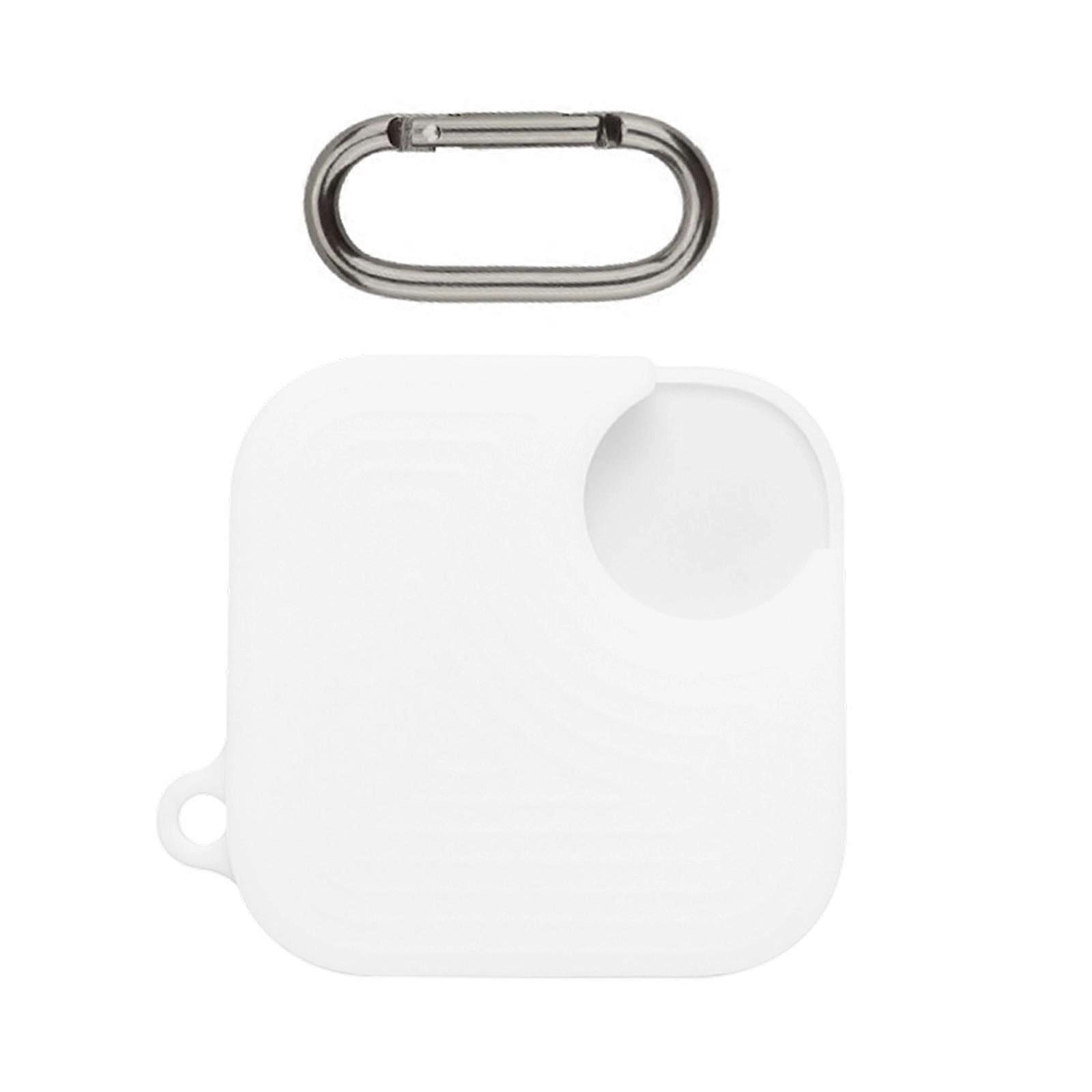 Protective Silicone Case Impact Resistant Design Ensures Full Functionality Lightweight Storage Case for Earphone  White