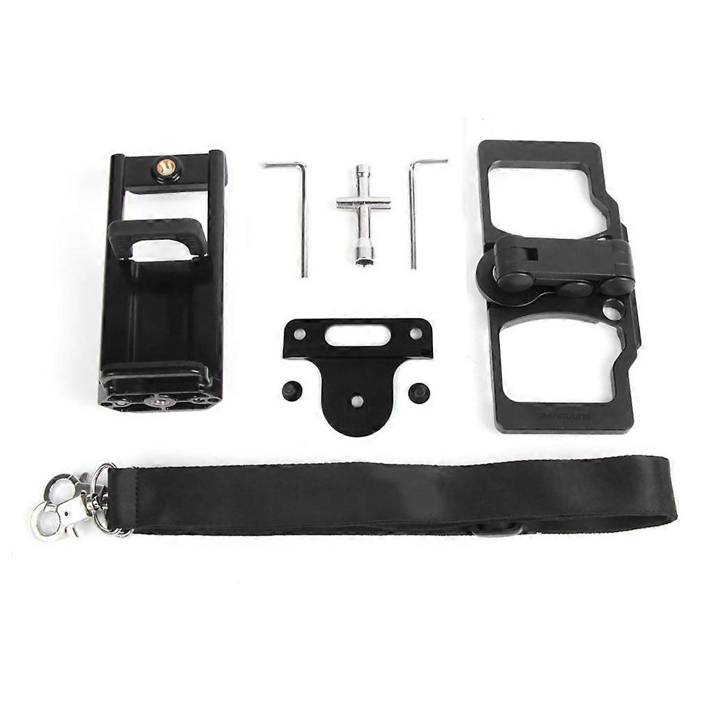 High-stability Folding Bracket Smartphone Tablet Stand Metal Shoulder Strap