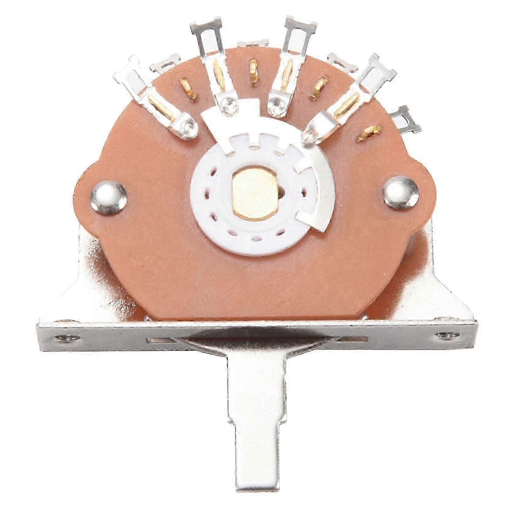 Svart 5-vägs spakbrytare för elgitarrdelar