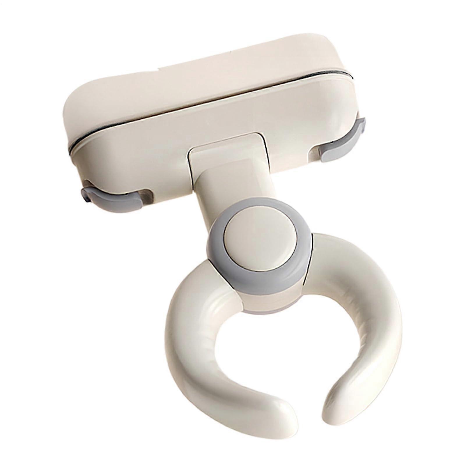 Foldable Wall Mounted Baby Bath Seat with Adjustable Height Support for Small Bathrooms