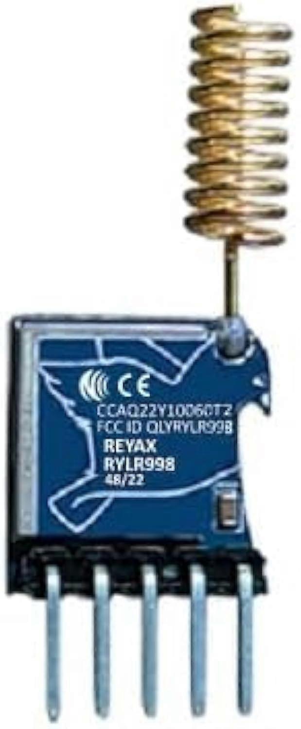 RYLR998 LoRa Module 868/915MHz UART Interface Long Range Secure Wireless with Antenna FCC CE NCC Certified