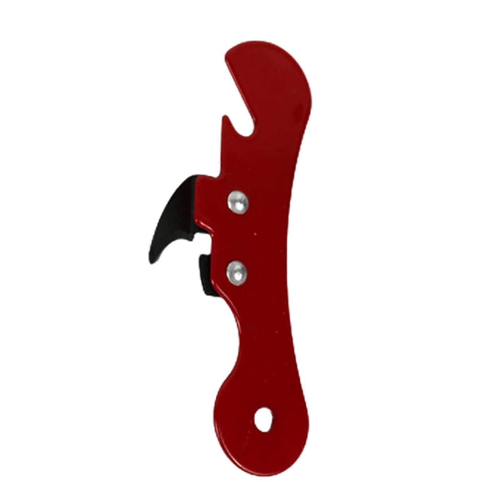 Manual Can Opener Stainless Steel Side Cut Design Ergonomic Grip MultiPurpose Kitchen Tool