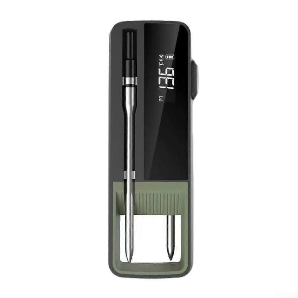 Wireless Meat Thermometer with Smart App Control, 100m Range, 300°C BBQ Grill Thermometer Double