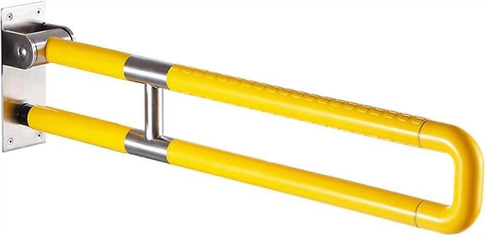 Shower Safety Grab Bar 400Kg Load Capacity Foldable Bathroom Handrail AntiSlip Rustproof for Elderly