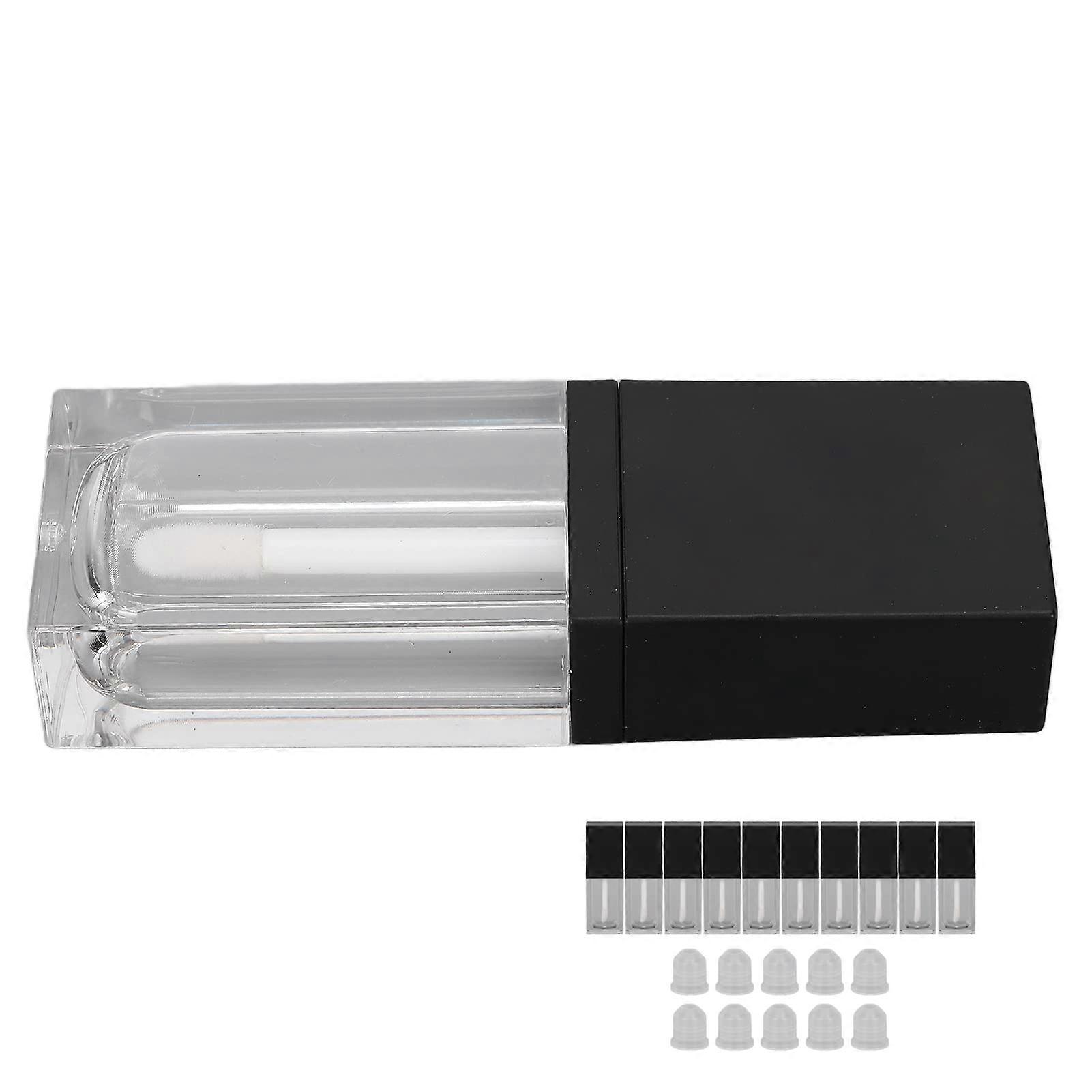 Lip Gloss Tubes Empty Clear Plastic Compact Travel Size LeakProof DIY Lip Gloss Containers