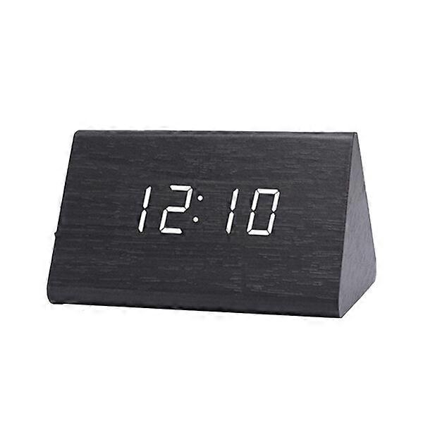 Wooden LED Clock, USB Powered, Simple Design, Bedroom Decoration Clock