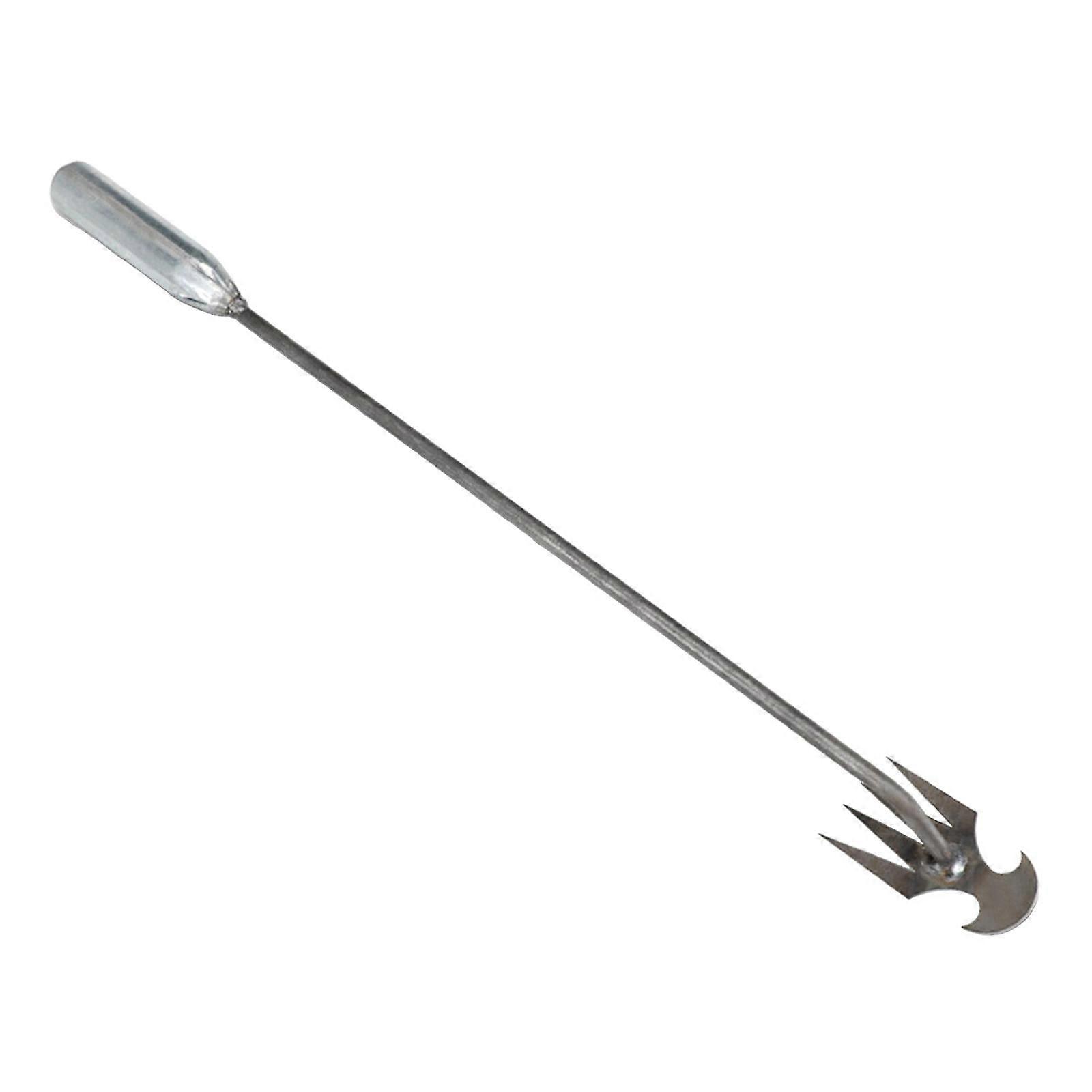 Garden Rake ing Tool Hand Hoe Pulling Tool Durable Multipurpose Remover for ing, Digging and Shoveling 50cm