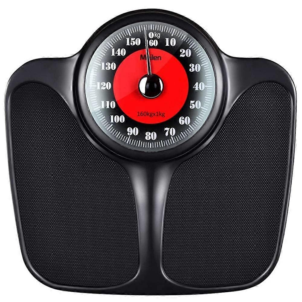 Mechanical Bathroom Scale with Large EasyRead Dial, No Battery, Durable Steel and ABS Construction