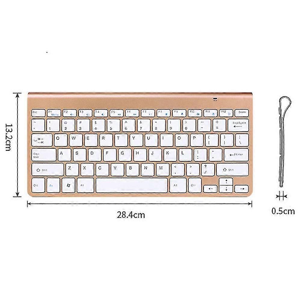 Keyboard And Mouse Set,2.4g Wireless Thin Keyboard With Wireless Mouse