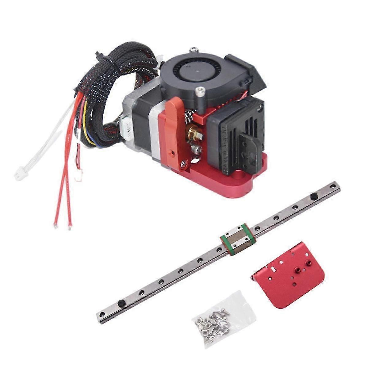 Extruder Direct Drive Upgrade Kit with Linear Rail Slide Kit X Linear Guide Kit with Backplane Brack
