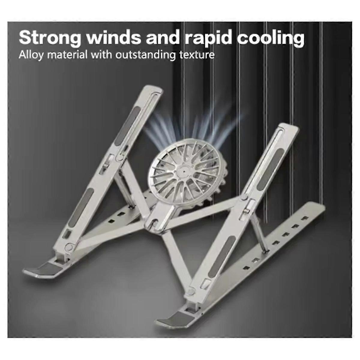 For 18 Inch Laptop Cooler Stand Foldable Notebook Computer Cooling Pad Stand Tablet Laptop Desktop