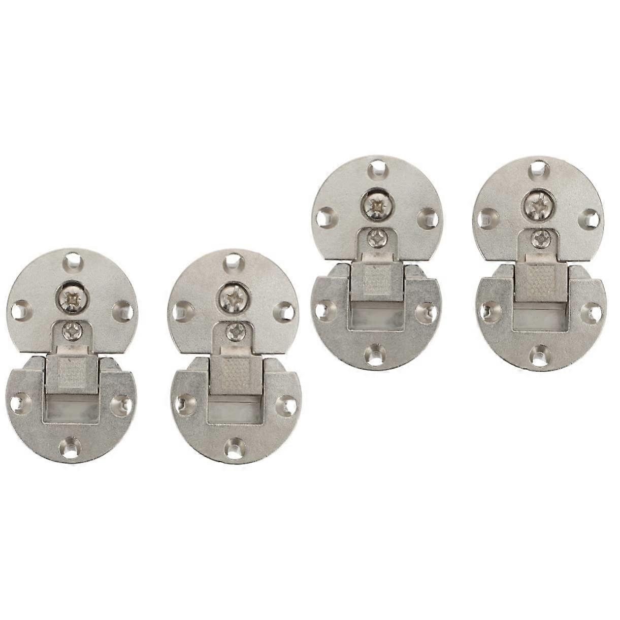 Folding Hinges for Concealed Hinge Cabinet Doors, Scratch Resistant, Easy Install, 2 Sets for Folding Furniture