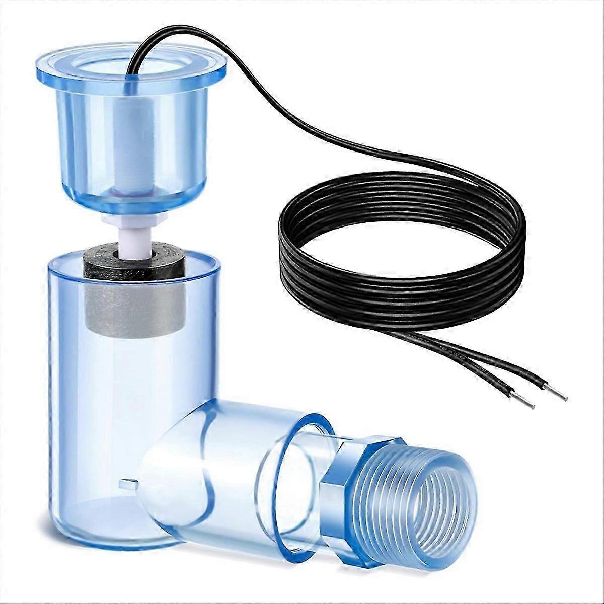 SS2 Float Switch L Shape, 3/4 Inch Adaptor and 6Ft Wire Float Switch