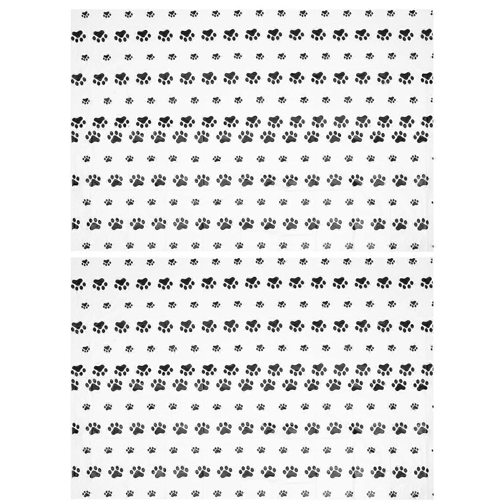 White Household Table Covers for Party Disposable Table Cloths 4Pcs