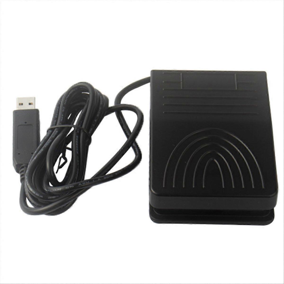 USB Foot Pedal Control Switch PC Game Pad USB Pre-Program