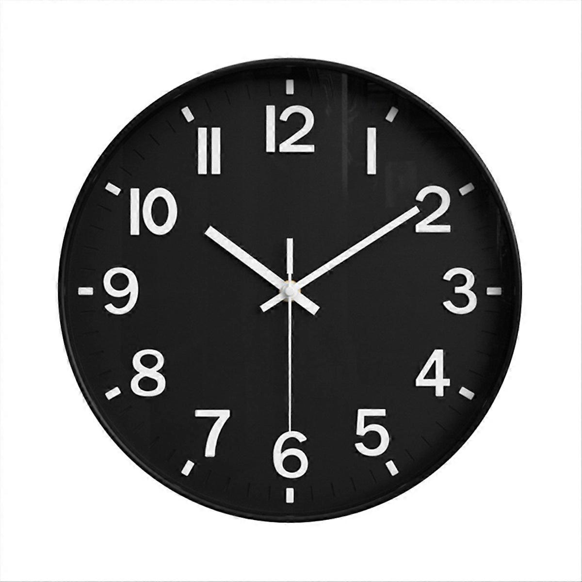 Silent Modern Clock for Wall, 3D Numbers Wall Clock Colour 5