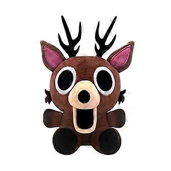 Peluche a forma di cervo con design ispirato al gioco, animale di peluche da collezione ultra morbido per giocatori