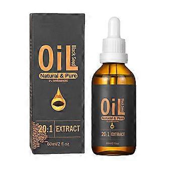 Cold Pressed Black Seed Oil for Hair and Skin Frizz Control Deep Hydration 2 fl oz