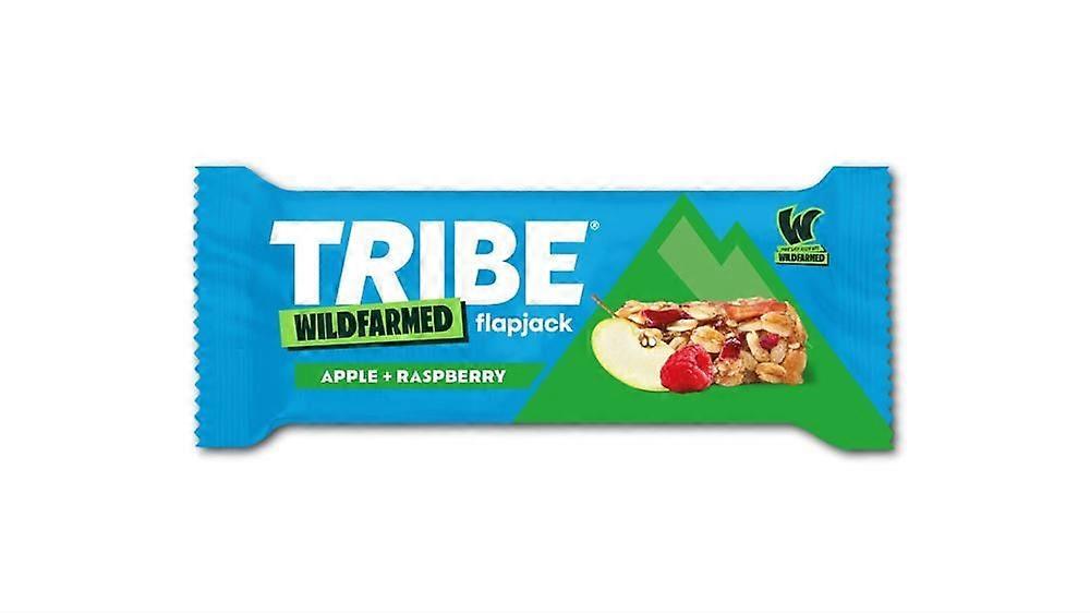 TRIBE Wildfarmed Flapjack in Apple + Raspberry flavour 50g - 16 Pack