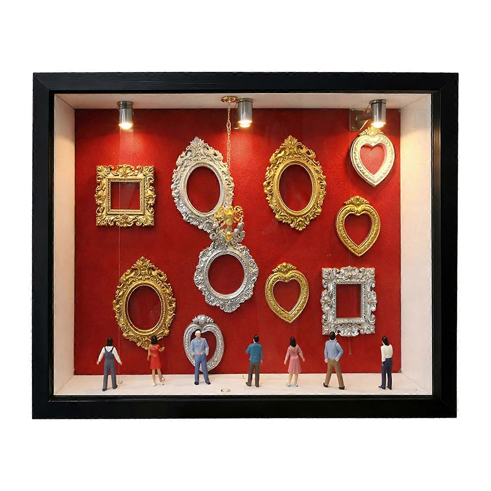 3D Shadow Box Photo Frame DIY Memory Display for Wall or Table Decor