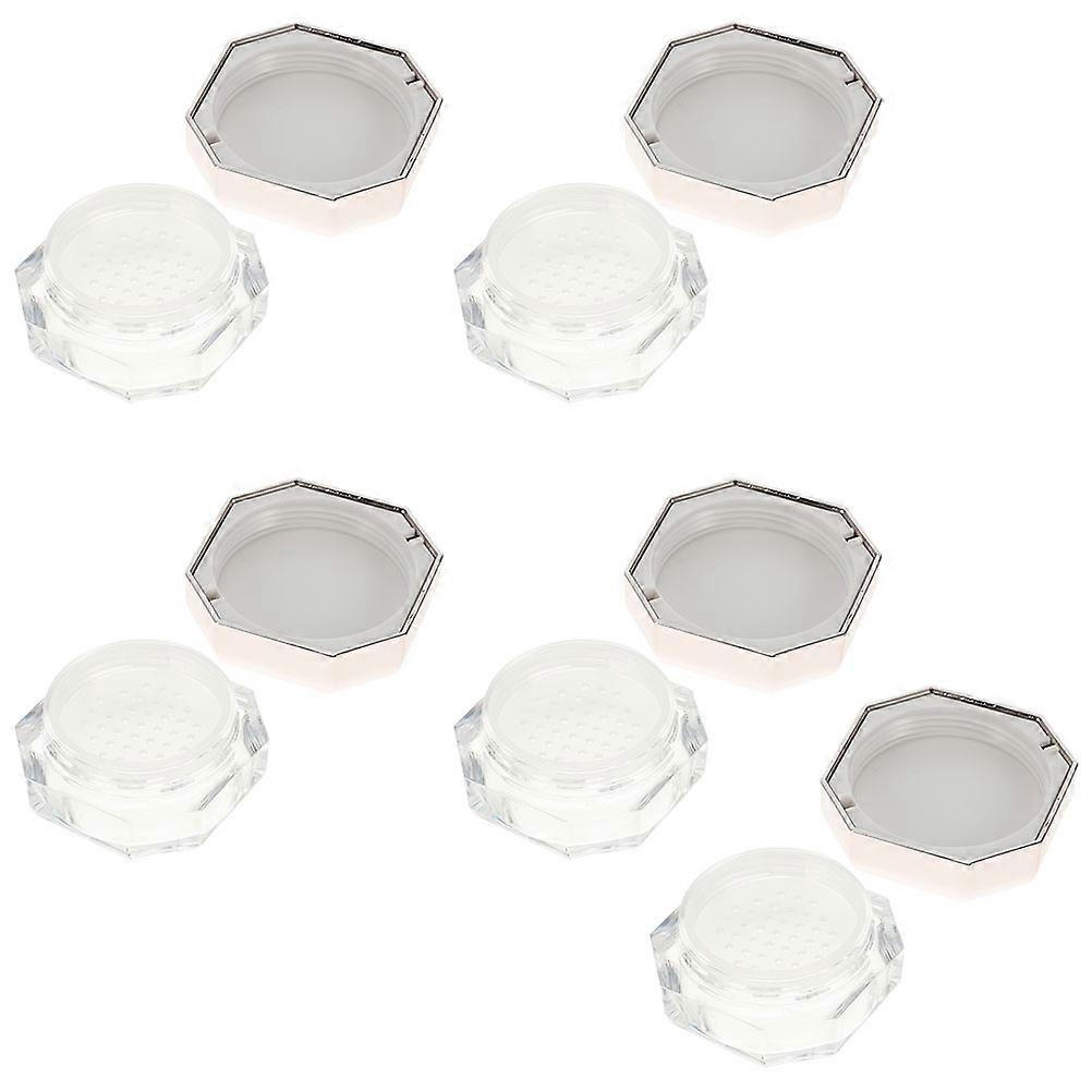 Boîte à poudre libre rose doré (5 pièces)